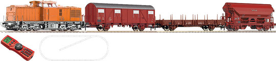Digital starter set with class 111 diesel locomotive and freight train<br /><a href='images/pictures/Roco/41271.jpg' target='_blank'>Full size image</a>